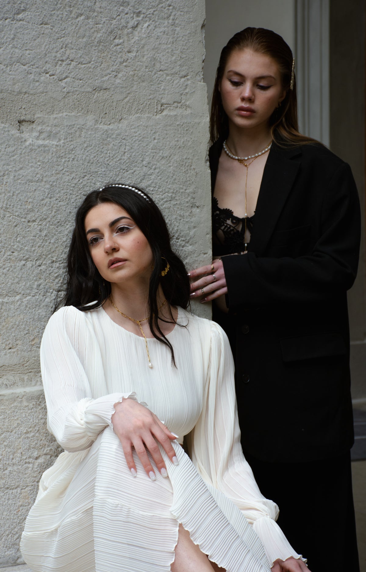 Shooting photo realise pour illustrer un article ou une publication dans un magazine de mode.